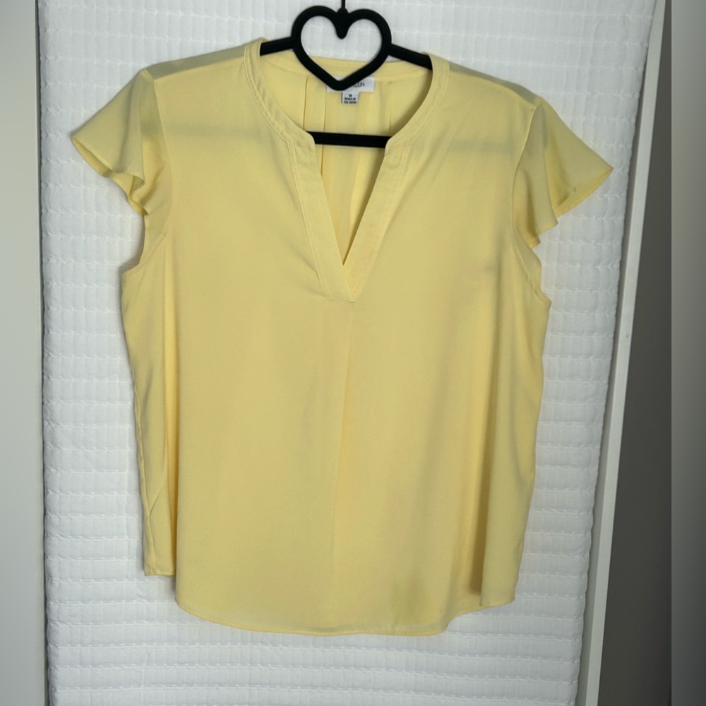 Calvin Klein Light Yellow Blouse